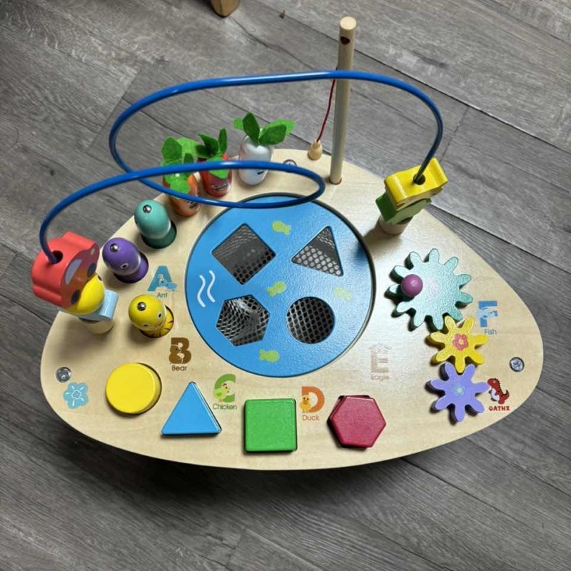 OATHX Baby Activity Table for 1+ Year Old Montessori Toys